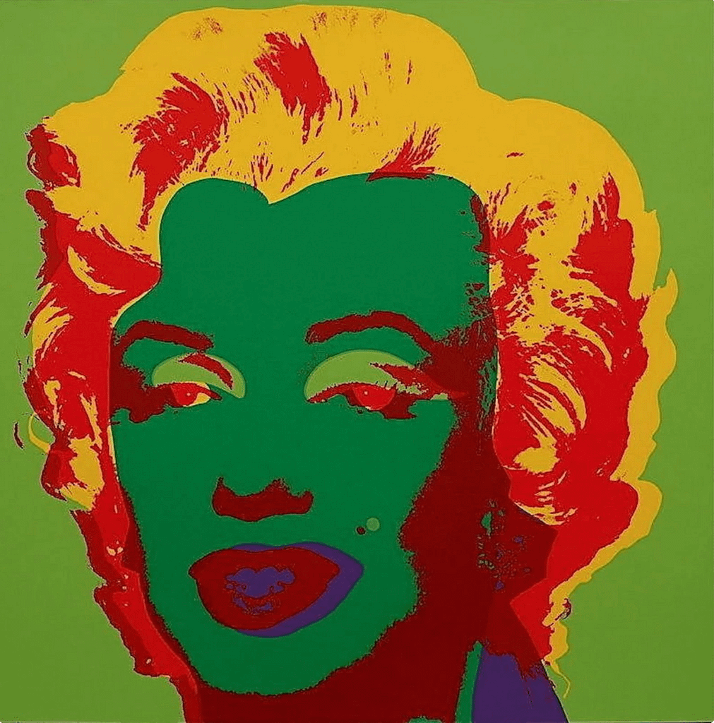 Andy Warhol Green & Red Marilyn